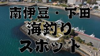 【永久保存版】『南伊豆町・下田市』のおすすめ海釣り23スポットまとめ