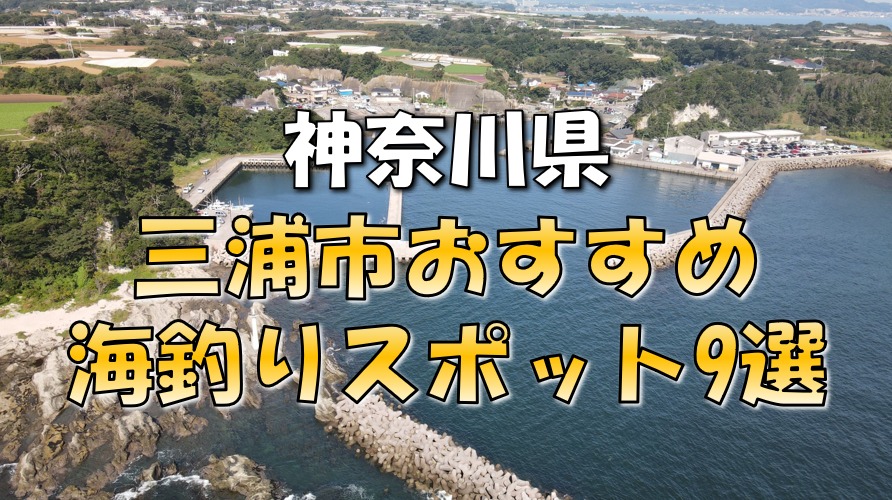 永久保存版 神奈川県 三浦市 おすすめ海釣りスポット9選 関東釣りwalker