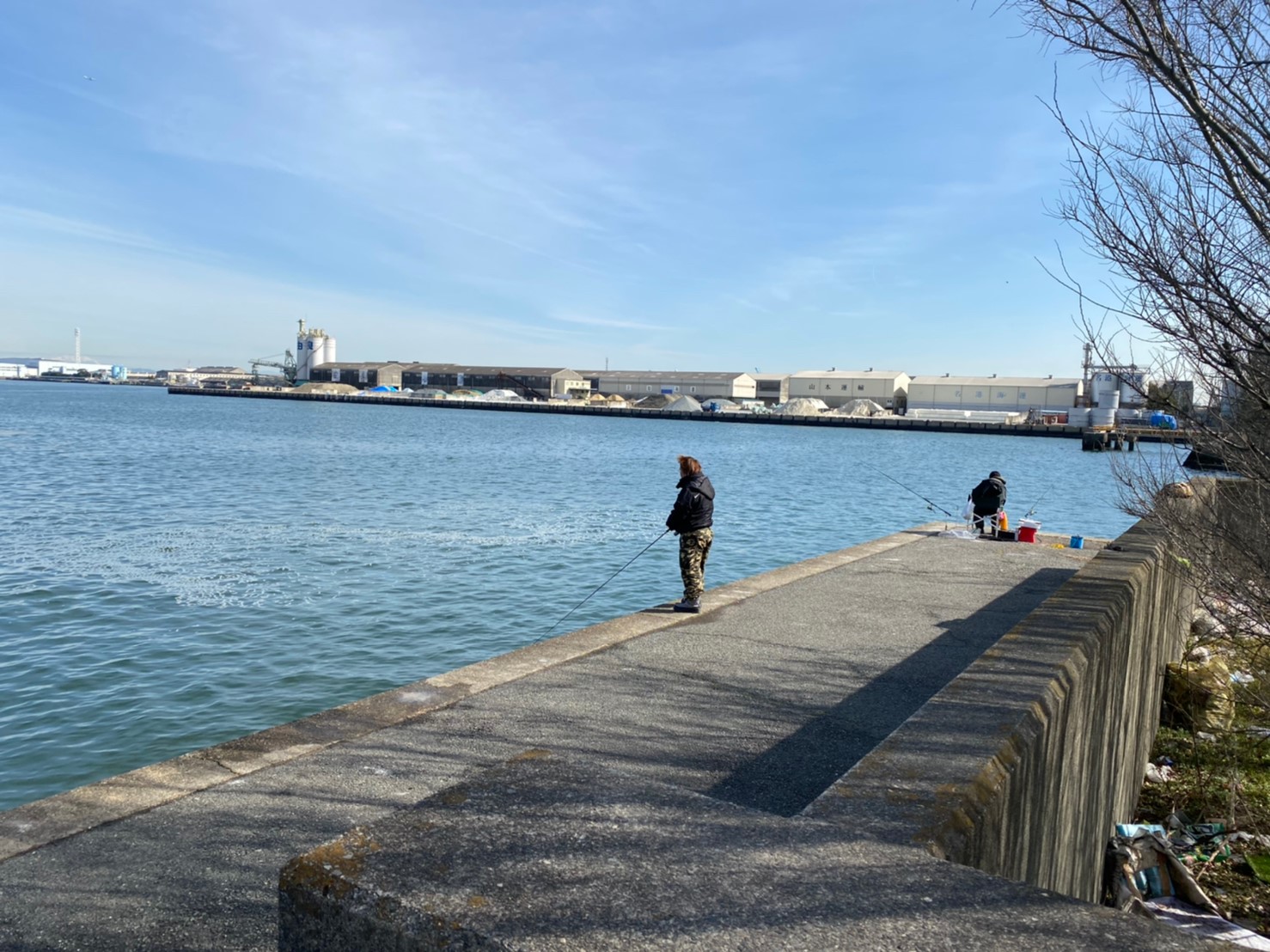 年中釣れる 名古屋市 船見埠頭 ふなみふとう の釣り場ガイド 駐車場 釣れる魚 東海釣りwalker