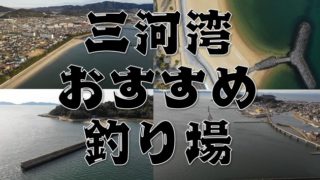 【永久保存版】愛知県『三河湾』エリアのおすすめ釣り場46スポットまとめ
