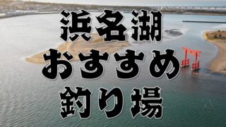 【永久保存版】静岡県『浜名湖』エリアのおすすめ釣りスポット24選まとめ