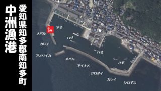 【隠れスポット|南知多】『中洲漁港:なかすぎょこう』の釣り場ガイド(駐車場・釣れる魚)