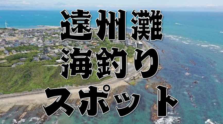【遠州灘エリア】『愛知県～静岡県』のおすすめ海釣り16スポットまとめ