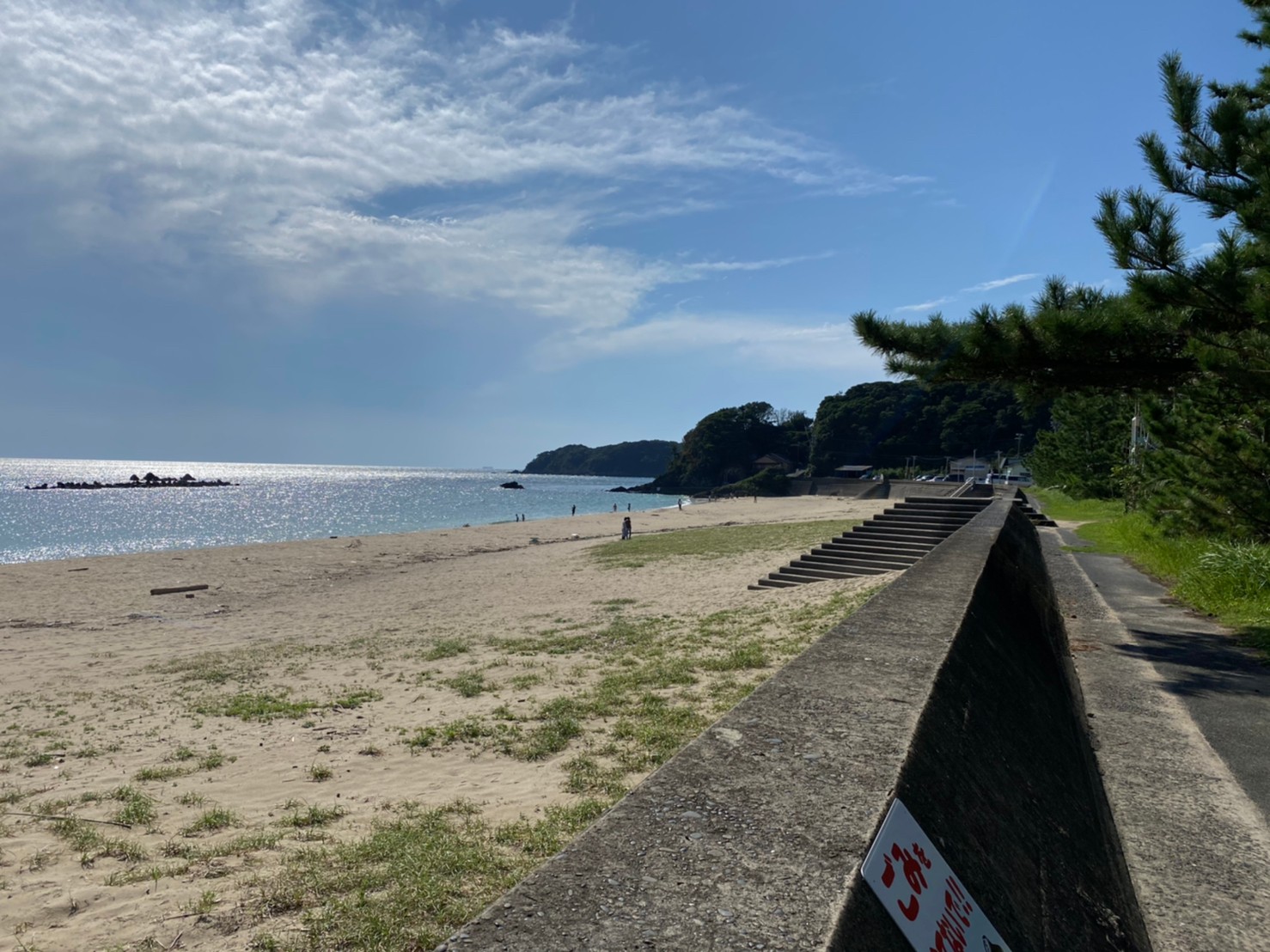 三重県鳥羽市 千鳥ヶ丘海水浴場 の海釣りガイド 釣れる魚 駐車場 トイレ 東海釣りwalker