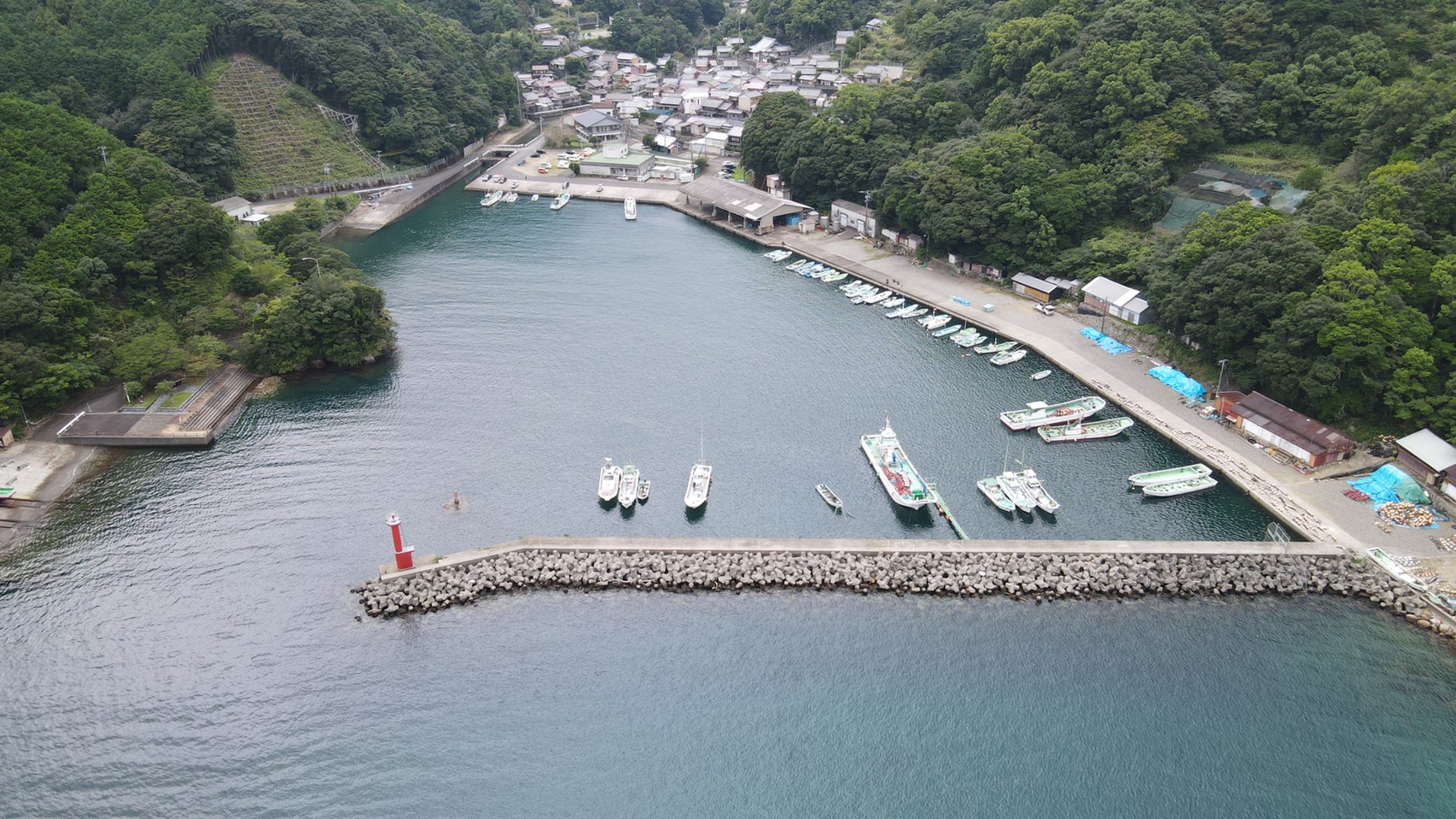 三重県尾鷲市 早田漁港 の海釣りガイド 釣れる魚 駐車場 トイレ 東海釣りwalker