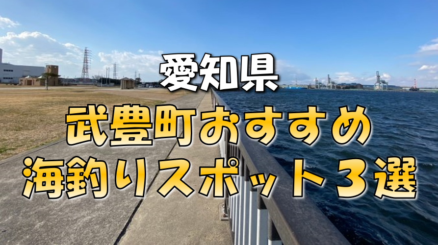 保存版 愛知県 武豊町 おすすめ海釣りスポット3選 東海釣りwalker