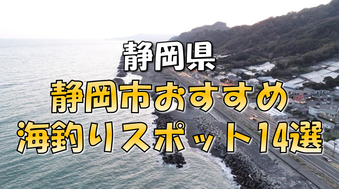 保存版 静岡県 静岡市 おすすめ海釣りスポット14選 東海釣りwalker